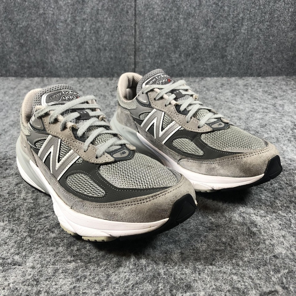 New Balance 990v6 Womens‎ 10.5 Gray Suede Running Sneakers W990GL6 USA